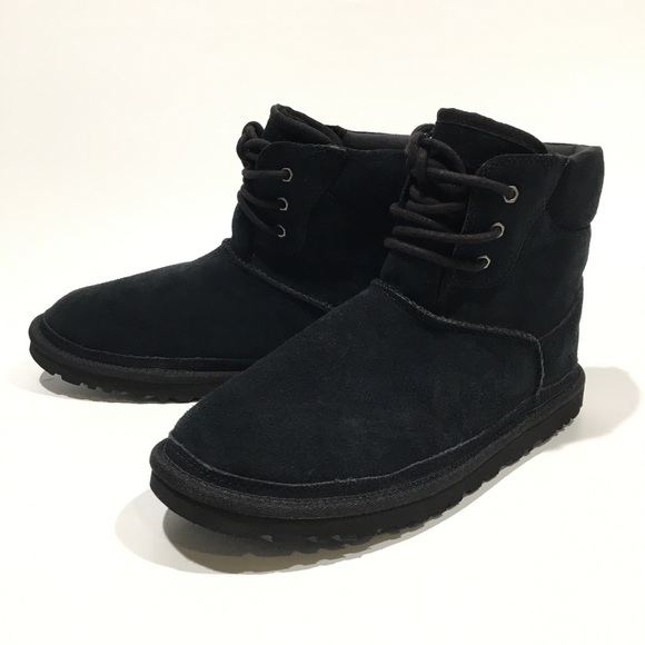 UGG NEUMEL HIKER LINED BOOTS -BLACK SUEDE -WOMEN’S US 12 -NEW - Picture 5 of 8